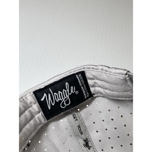 Waggle Golf Hat Adult "Decoy" Duck Hat Cap Gray Snapback Breathable - Picture 8 of 8